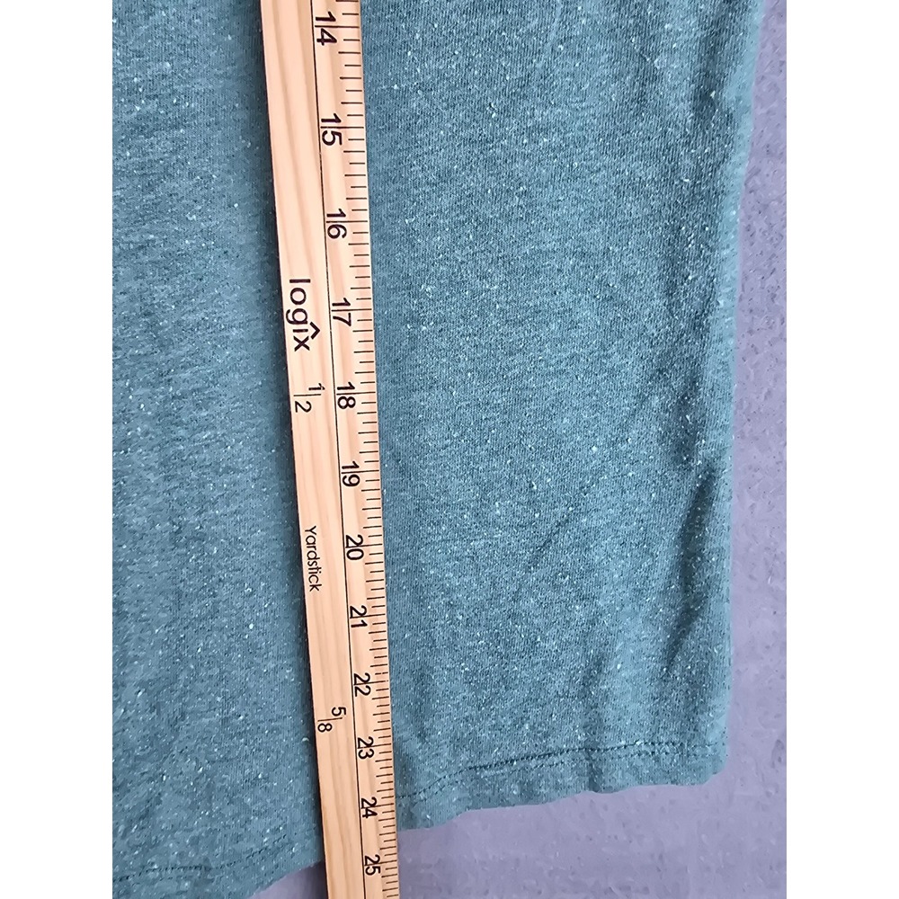 Carhartt Women's Medium Green Long Sleeve T-Shirt Loose Fit Sleeve Logo Workwear - Picture 5 of 7